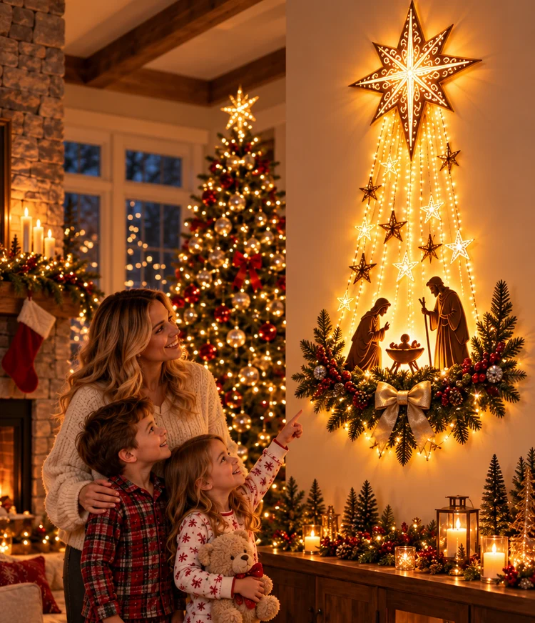 Estrela Sagrada de Natal — detalhe 1